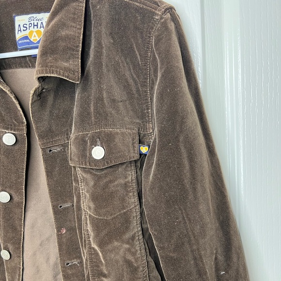 M Blue Asphalt brown courderoy jacket - Picture 4 of 11